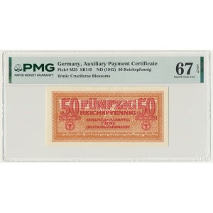 Germany, 50 Reichspfennig (1942) - PMG 67 EPQ