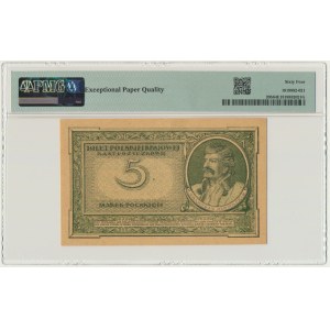 5 marek 1919 - J - PMG 64 EPQ - RZADKA