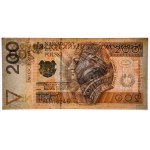 200 zlotych, 1994 – DM – MISPRINT – misaligned watermark