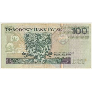 100 zloty 1994 - EF - ERRORE DI STAMPA - MANCA LA ROSETTA D'ORO