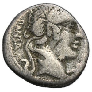 Roman Republic, C. Vibius Pansa, Denarius