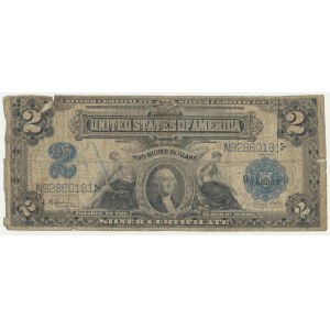 USA, Silver Certificate, 2 Dollars 1899 - Speelman & White -