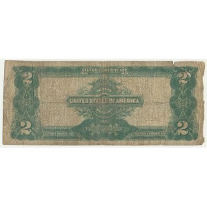 USA, Silver Certificate, 2 Dollars 1899 - Speelman & White -