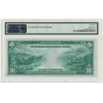 USA, Blue Seal, New York, 10 Dollars 1914 - 2B - Burke & Houston - PMG 66 EPQ