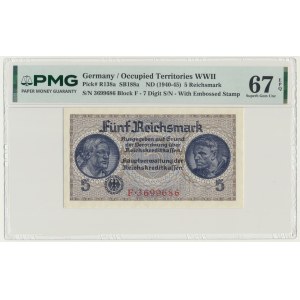 Germany, 5 Reichsmark (1940-45) - PMG 67 EPQ