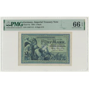 Germany, 5 Mark 1904 - PMG 66 EPQ