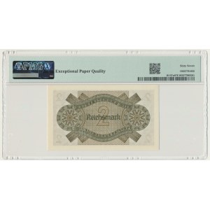 Germany, 2 Reichsmark (1940-45) - PMG 67 EPQ