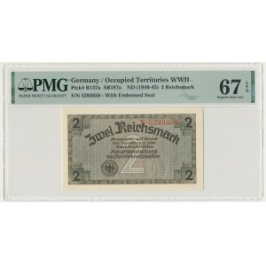 Germany, 2 Reichsmark (1940-45) - PMG 67 EPQ