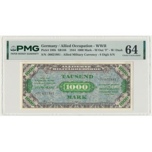 Germany, 1.000 Mark 1944 - PMG 64