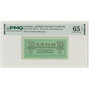 Germany, 10 Reichspfennige (1942) - PMG 65 EPQ