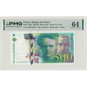 Frankreich, 500 Francs 1994 – PMG 64