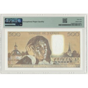 France, 500 Francs 1988 - Pascal - PMG 66 EPQ