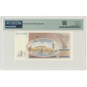 Estonia, 1 Kroon 1992 - PMG 67 EPQ