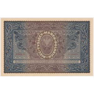 5,000 marks, 1920 - Series III G -