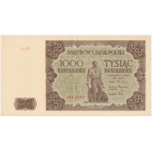 1,000 zlotys 1947 - H -