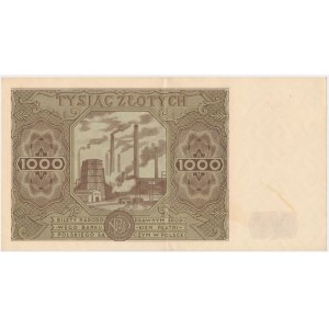 1,000 zlotys 1947 - H -