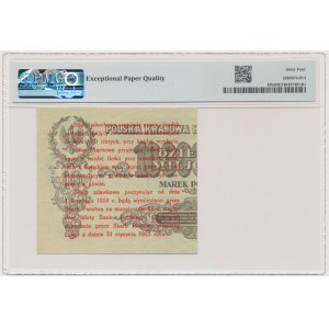 5 groszy 1924 - prawa połowa - PMG 64 EPQ