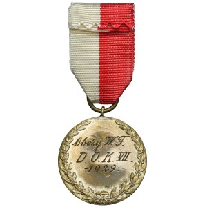 Zweite Polnische Republik, Box-Ehrenmedaille des VII. DOK, Posen 1929