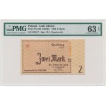 2 Briefmarken von 1940 – Nr. 1 – PMG 63 EPQ – niedrige Nummer