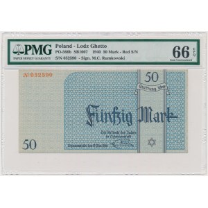 50 mariek 1940 – č. 1 – PMG 66 EPQ