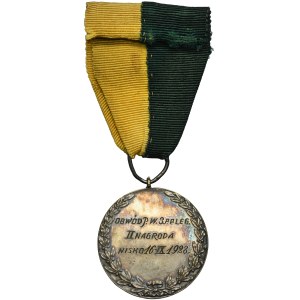 Zweite Polnische Republik, Auszeichnungsmedaille für den zweiten Platz in der militärischen Ausbildung des 3. Infanterieregiments der Legionen, Nisko 1928