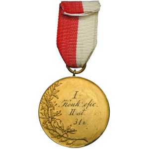 Zweite Polnische Republik, Ehrenmedaille für den ersten Platz im Offizierswettbewerb 2. Klasse, 1931