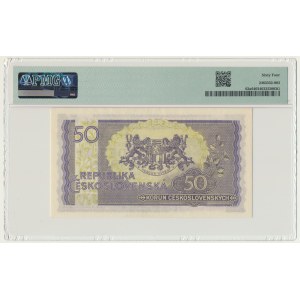 Czechoslovakia, 50 Korun (1945) - PMG 64
