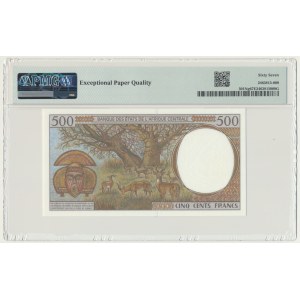 Central African States, Equatorial Guinea, 500 Francs 2000 - PMG 67 EPQ
