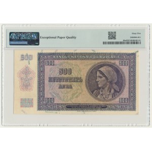 Bulgaria, 500 lev del 1942 - PMG 65 EPQ