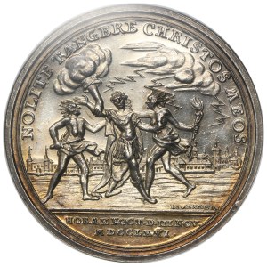 Stanislaus August Poniatowski, Medal Kidnapping the King 1771 - Oexlein - NGC MS62