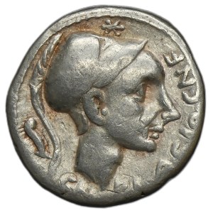 Roman Republic, Cn. Cornelius Blasius, Denarius