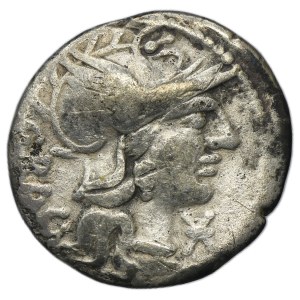 Roman Republic, L. Antestius Gragulus, Denarius