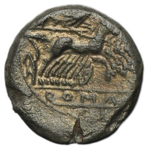 Roman Republic, Anonymous emission, Didrachm or Quadrigatus