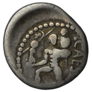 Roman Republic, Julius Caesar, Denarius