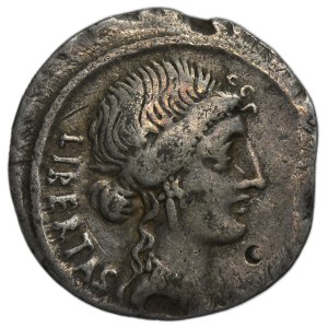 Roman Republic, Marcus Iunius Brutus, Denarius