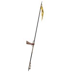 Second Polish Republic, French Cavalry Lance model 1913 with pennant of the 17th Greater Poland Uhlan Regiment