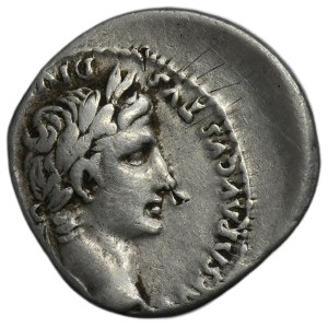 Roman Imperial, Octavian Augustus, Denarius