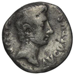 Roman Imperial, Octavian Augustus, Denarius