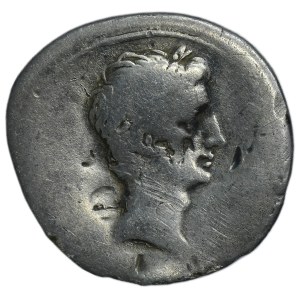 Roman Imperial, Octavian Augustus, Denarius