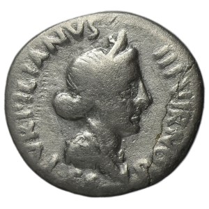 Roman Imperial, Octavian Augustus, Denarius