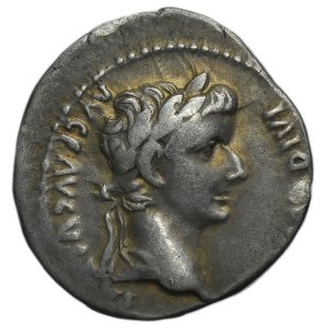 Roman Imperial, Tiberius, Denarius