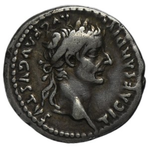 Römisches Reich, Tiberius, Denar – Tribute-Penny