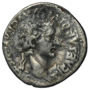Roman Imperial, Tiberius, Denarius subaeratus
