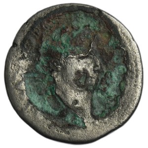 Römisches Reich, Tiberius, Denar subaeratus – Tribut-Penny
