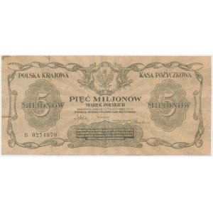 5 million marks, 1923 - B -
