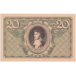 20 marks, 1919 - E -