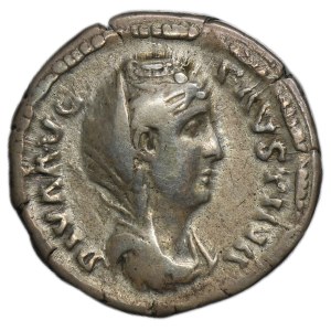 Impero Romano, Faustina la Vecchia, Denario postumo
