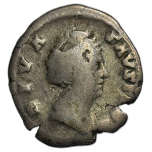Roman Imperial, Faustina I, Posthumous Denarius
