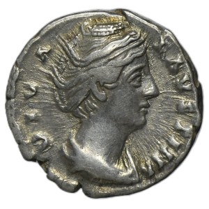 Roman Imperial, Faustina I, Posthumous Denarius