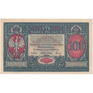 100 marks, 1916 - General -